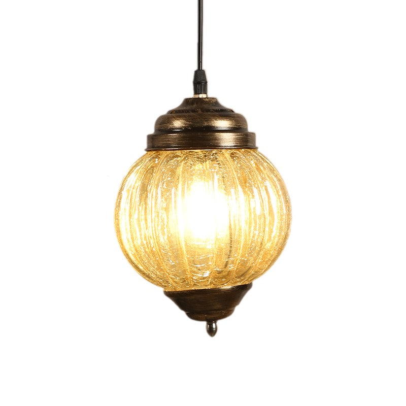 Antique Glow Glass Ceiling Lamp media 4