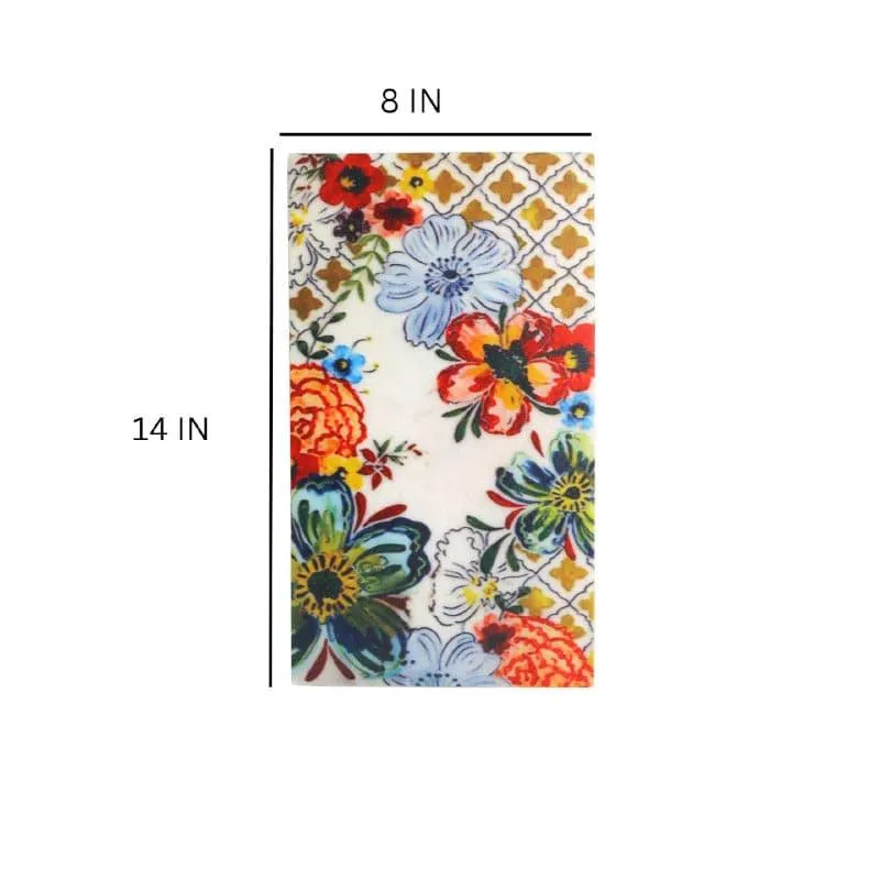 Flowery Fall Marble Wall Accent media 5