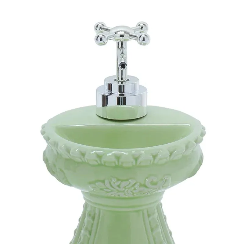 Antique Basin Soap Dispenser - Green media 7