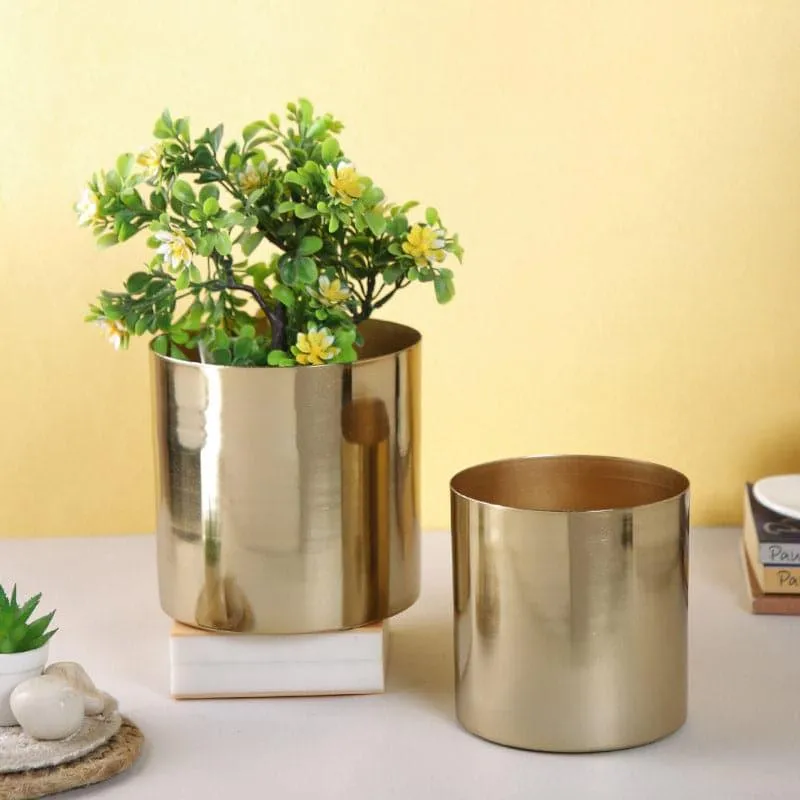 Kripo Metal Planter - Set Of Two media 3