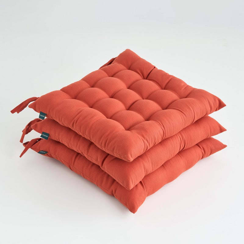 Savra Chair Pad (Orange) - Set Of Three media 3