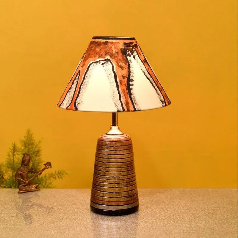 Kanta Terracotta Table Lamp - Multicolor media 6