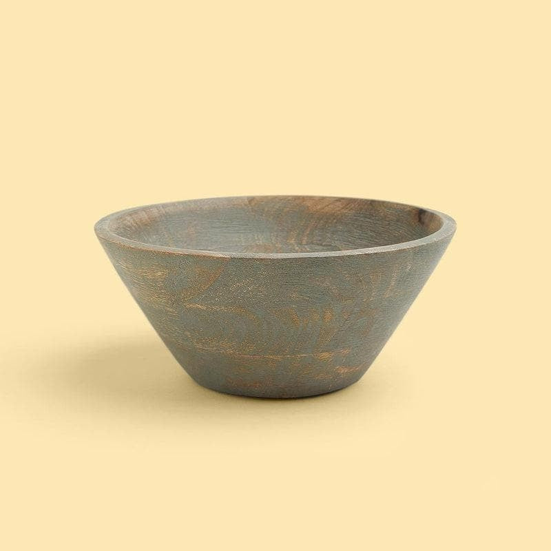Basic Wooden Bowl Manali Grey media 5