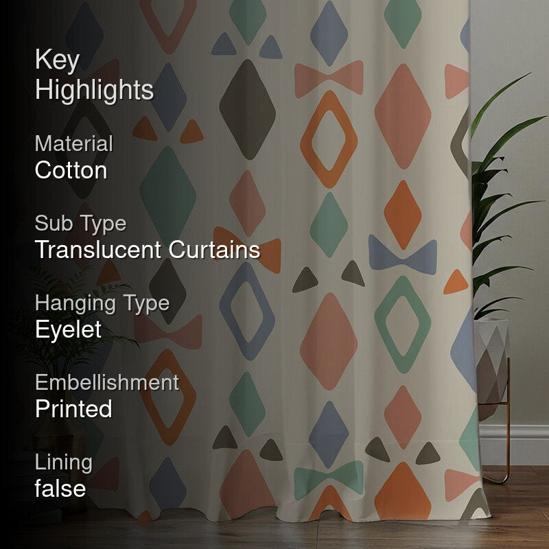 Urban Space Polaris Semi Sheer Curtain media 2
