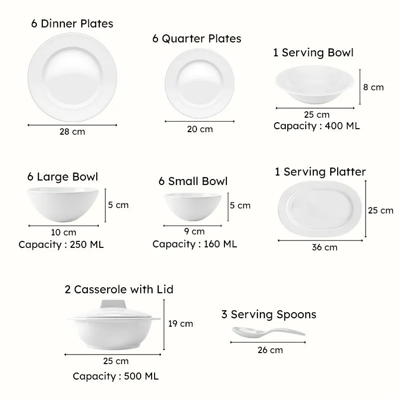 Rassa Melamine Dinner Set - 33 Piece Set media 10