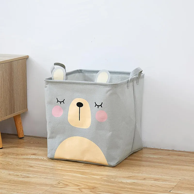Paw Pals Bear Laundry Basket media 4