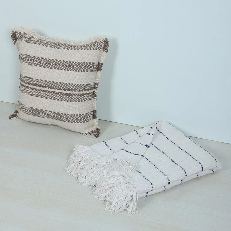 Amisa Woven Cushion & Throw media 4
