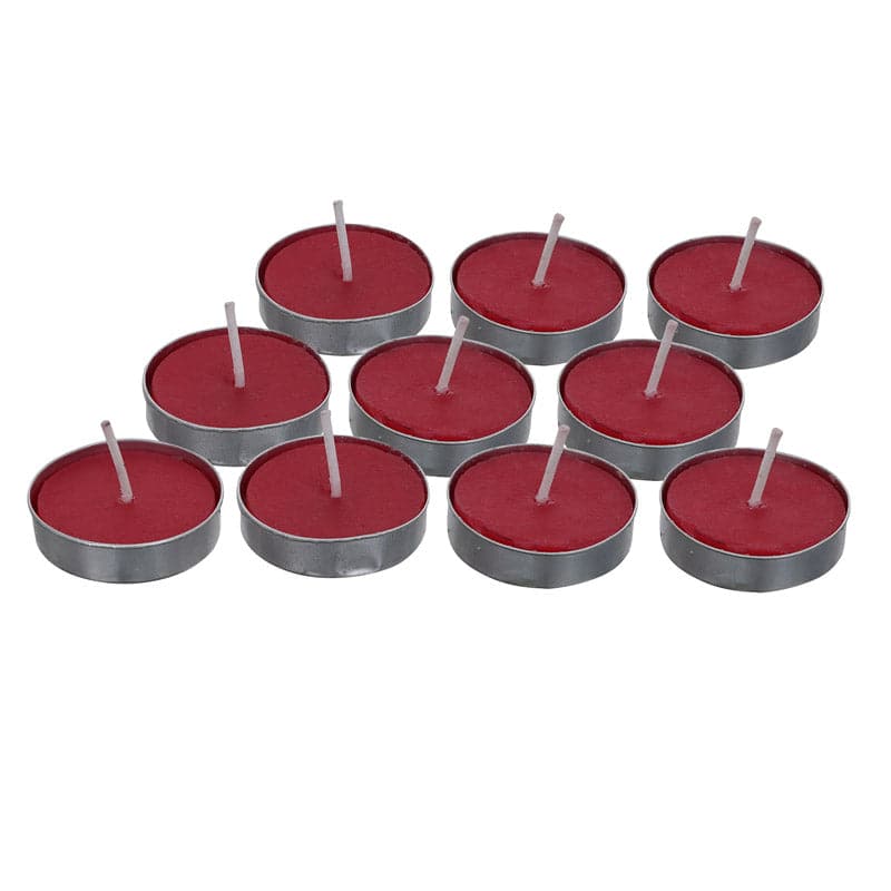 Sepova Rose Scented Tealight Candle - Set Of Ten media 4