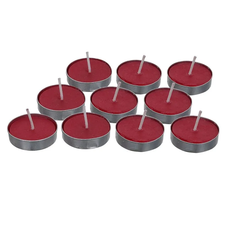 Sepova Rose Scented Tealight Candle - Set Of Ten media 4