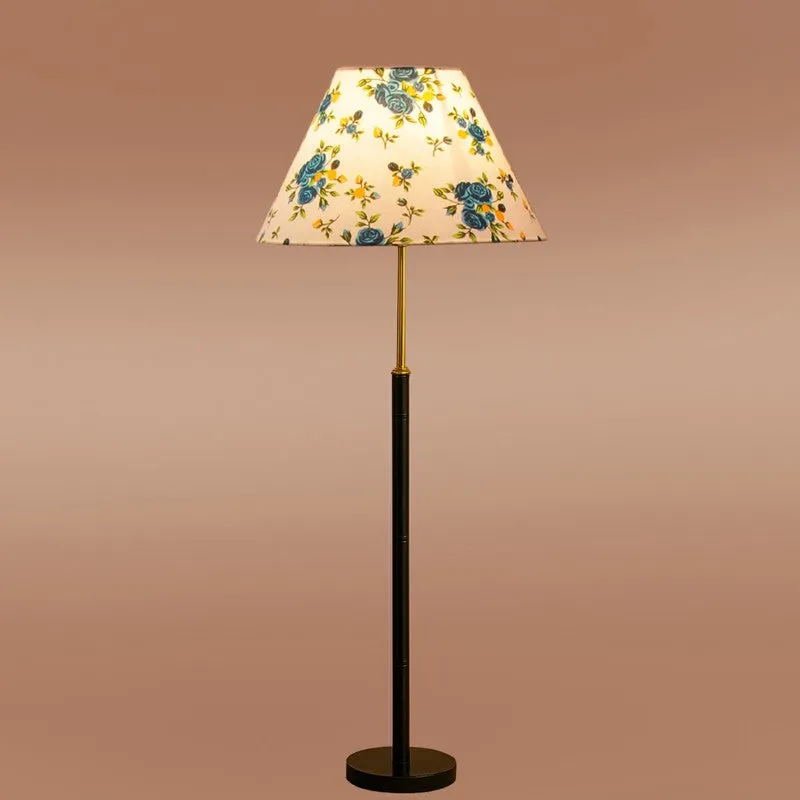 Golden Ray Wooden Floor Lamp - Blue media 6
