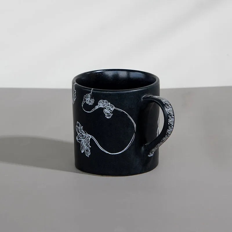 Casette Ceramic Coffee Mug (300 mL) - Black media 5