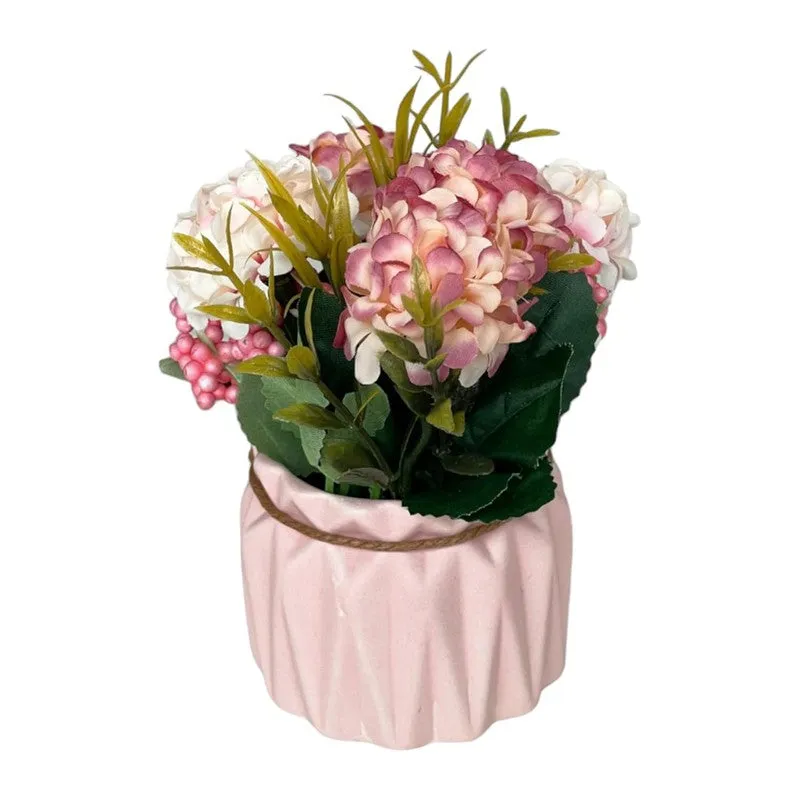 Faux Siya Artificial Flower With Pot media 5