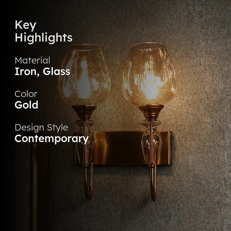 Wina I Iron Wall Lamp media 2