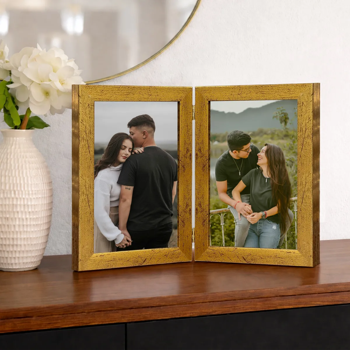 CalmTone MDF Photo Frame - Gold media 6