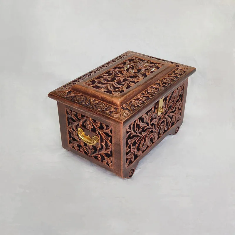 Talira Decorative Wood Jewel Box media 1