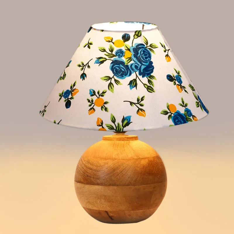 Elowen Orb Cotton Table Lamp - Multicolor media 4
