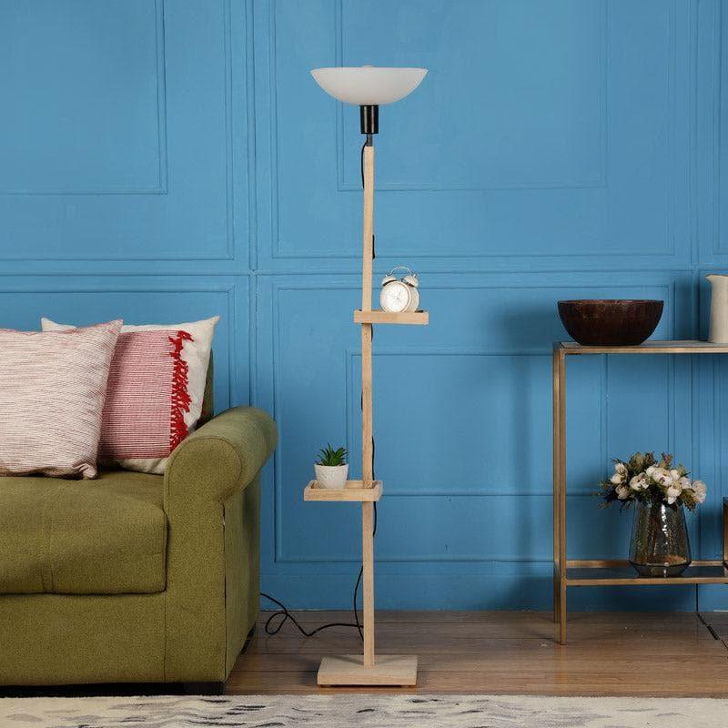 Corvina Polo Floor Lamp With Shelf media 4