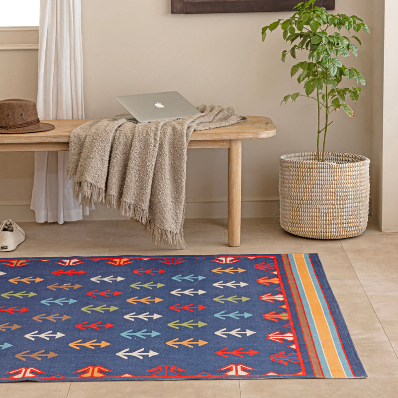 Neelaj Handwoven Cotton Rug media 4