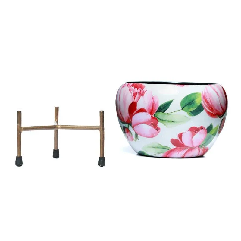 Bloomla Metal Planter - Set Of Two media 5