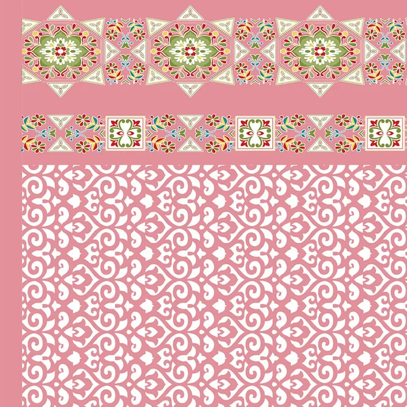 LuxeHaven Cotton Bedsheet (Pink) - 180 TC media 5