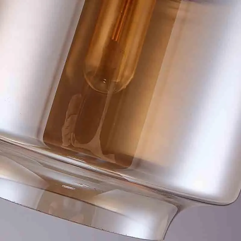 Bullet LED Glass Ceiling Lamp - White media 5
