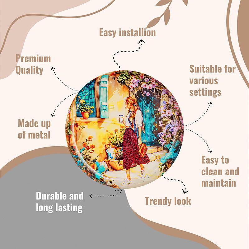 Varian Printed Metal Wall Plate media 4