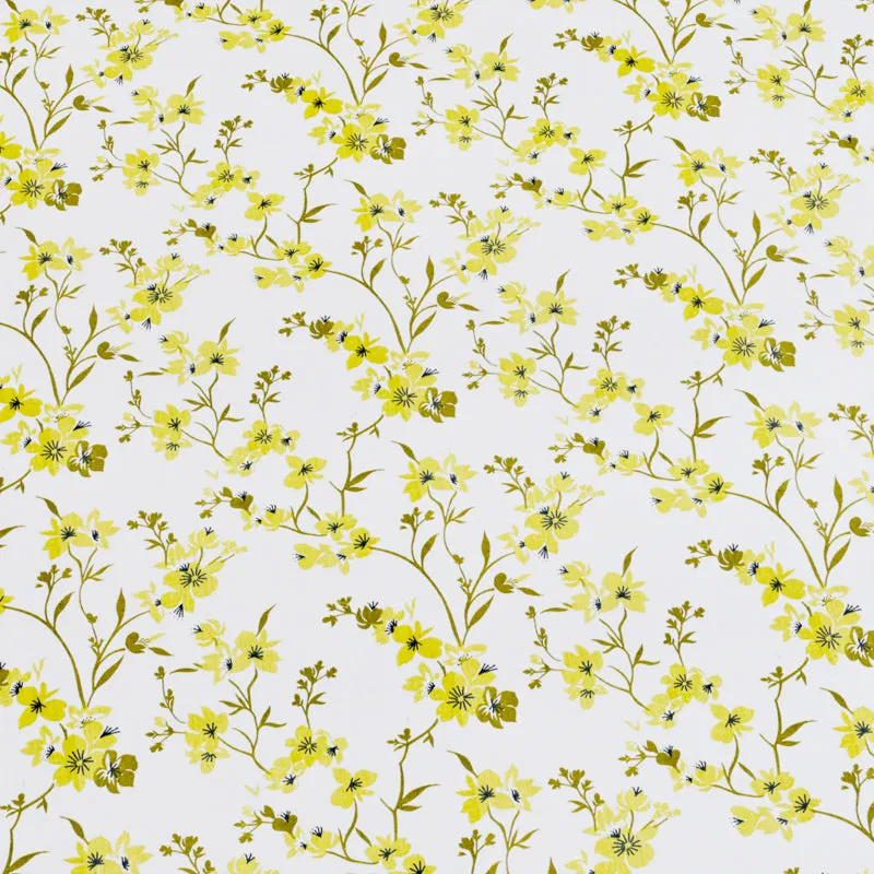 Botanica Floral Cotton Bedsheet (Green) - 180 TC media 6