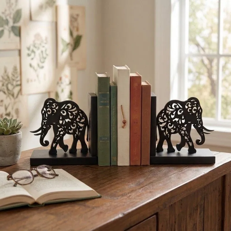 Trunkhold Wooden Book End - Set of Two media 4