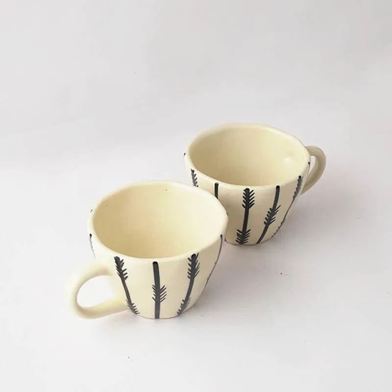 Nash Ceramic Coffee Mug (300 mL) - Two Piece Set media 4