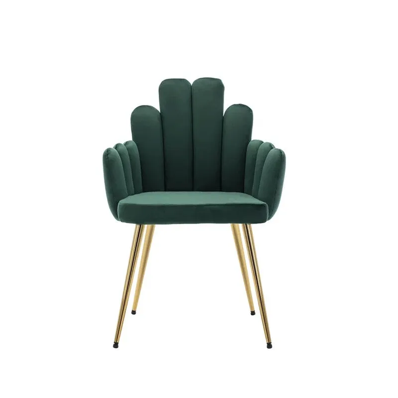 Alverra Metal Accent Chair - Green media 4