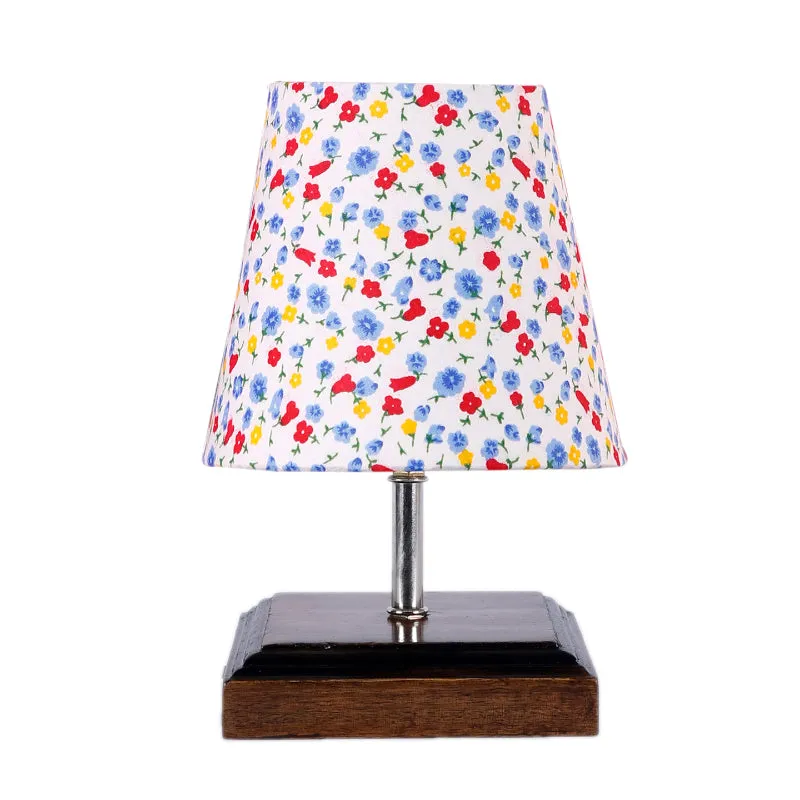 Niksha Color Splash Fabric Table Lamp - Multicolor media 4