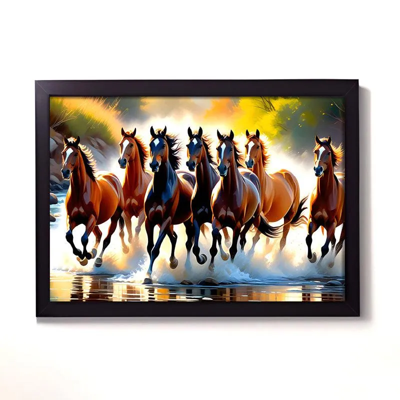 Eternal Mustang Wall Painting media 3