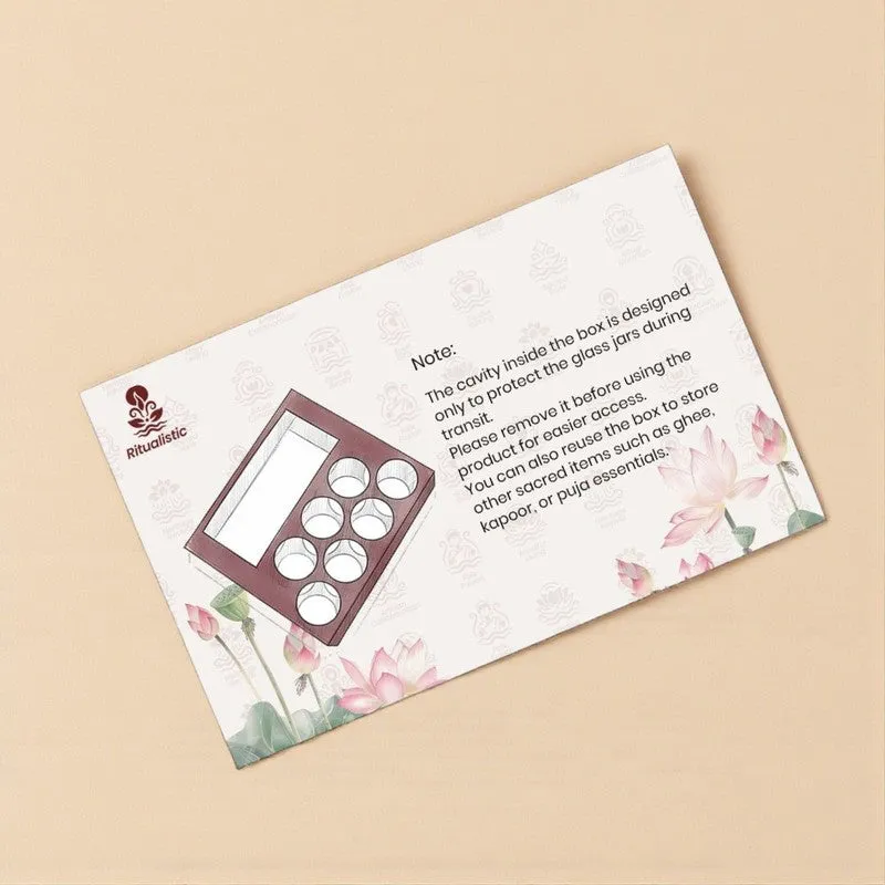 Aaradhya Pooja Essentials - Nine Piece Set media 9