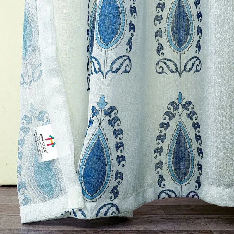Whispa Linen Texture Sheer Curtain - Set Of Two media 8
