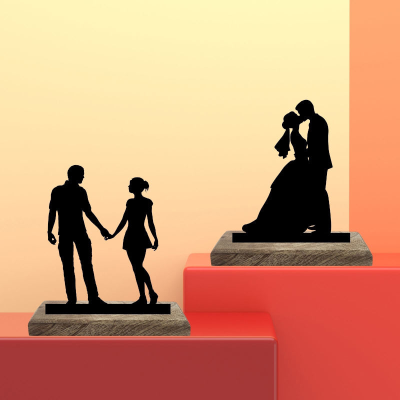 Endearing Connection Showpiece - Set Of Two