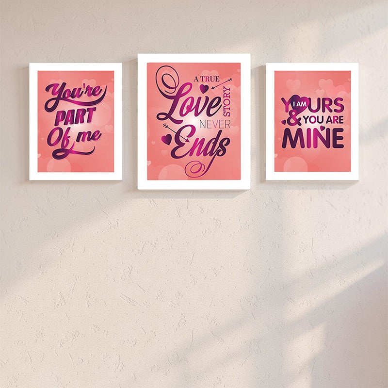 You Are Mine Wall Art - Set Of Three media 6