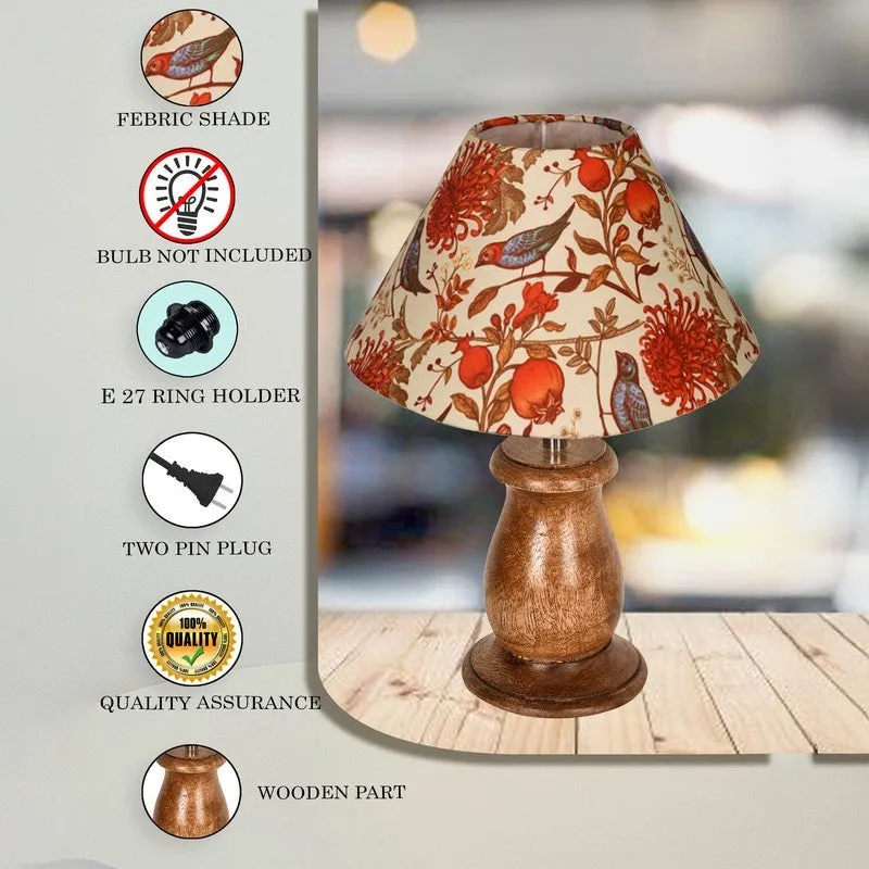 LignaLight Accent Wooden Table Lamp - Multicolor media 6