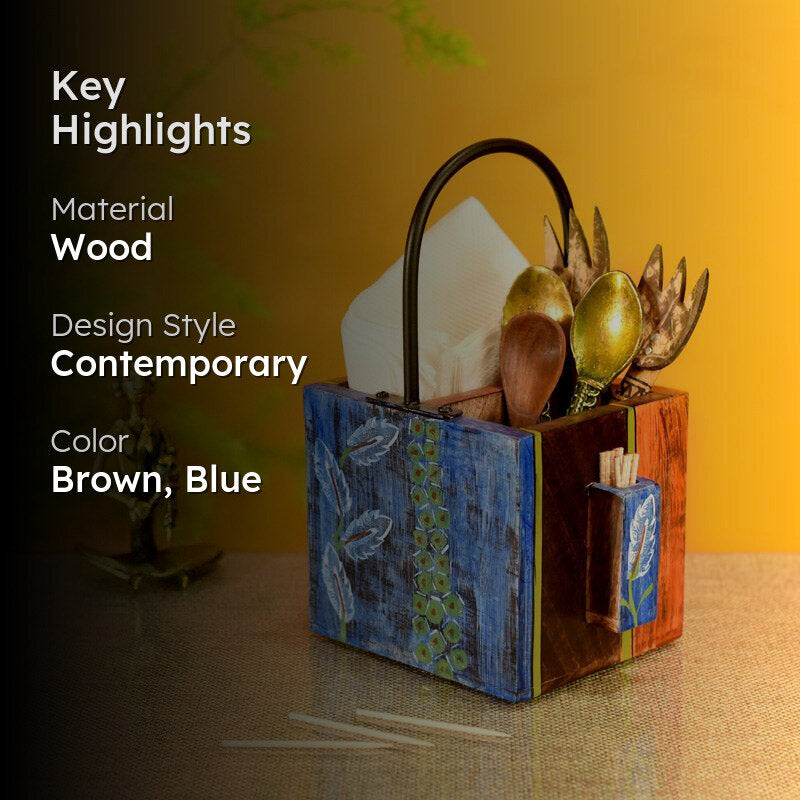 Yua Handcrafted Cutlery Holder media 2