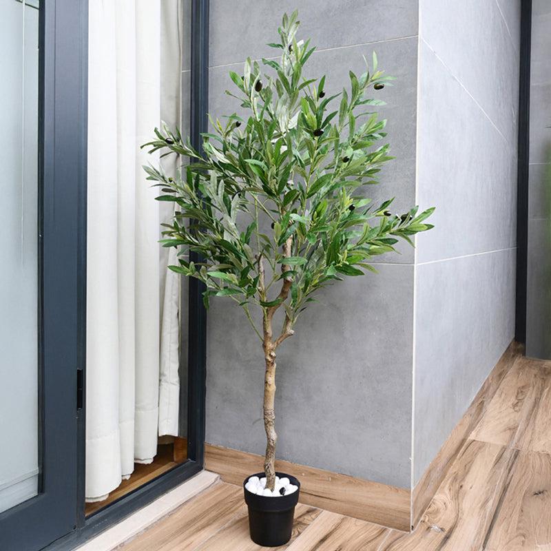 Olivara Artificial Olive Tree With Black Plastic Pot - 145 cm (4.8 ft) media 5