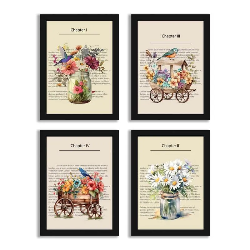 Bloomery Galda Wall Art - Set Of Four media 3