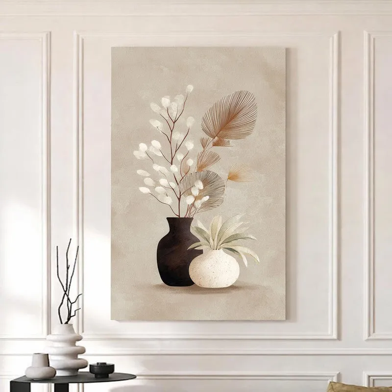 Floral Imprint Canvas Wall Art media 5