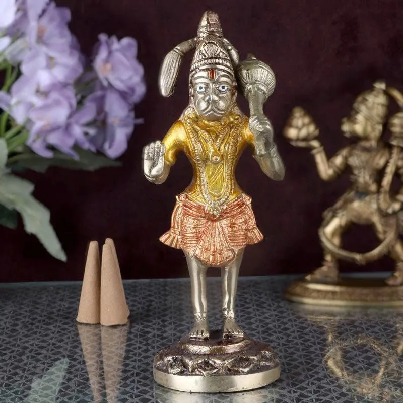 Standing Hanuman Brass Idol media 1