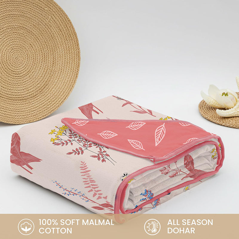 Urban Space Whisper Reversible Dohar - Pink media 8
