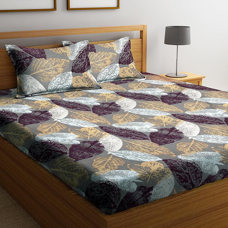 Karlos Floral Bedsheet - 150 GSM media 3