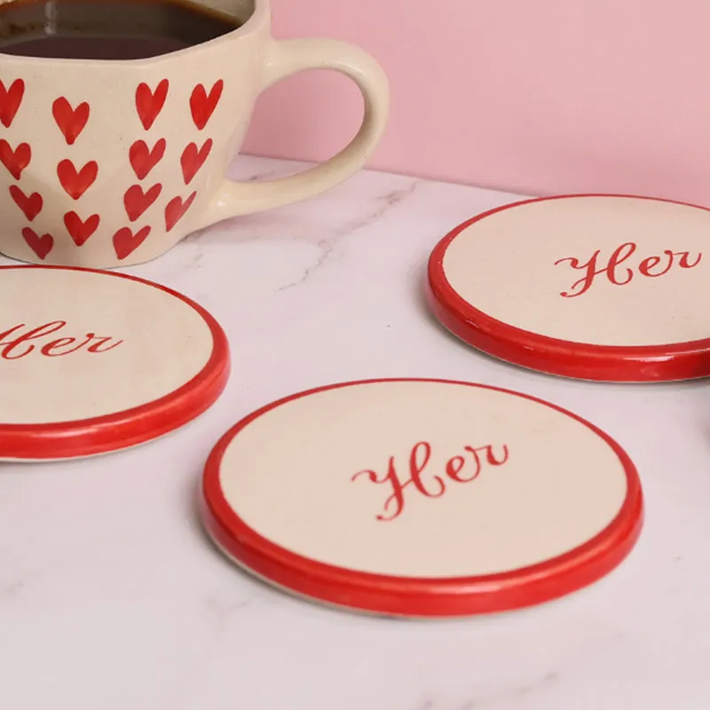 Her Ceramic Coaster media 3