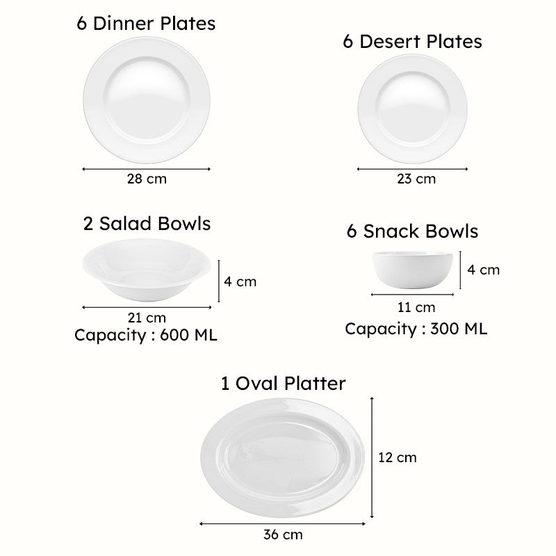 Garland 24k Gold Brushed Bone China BrushedDinner Set - 21 Piece Set media 8