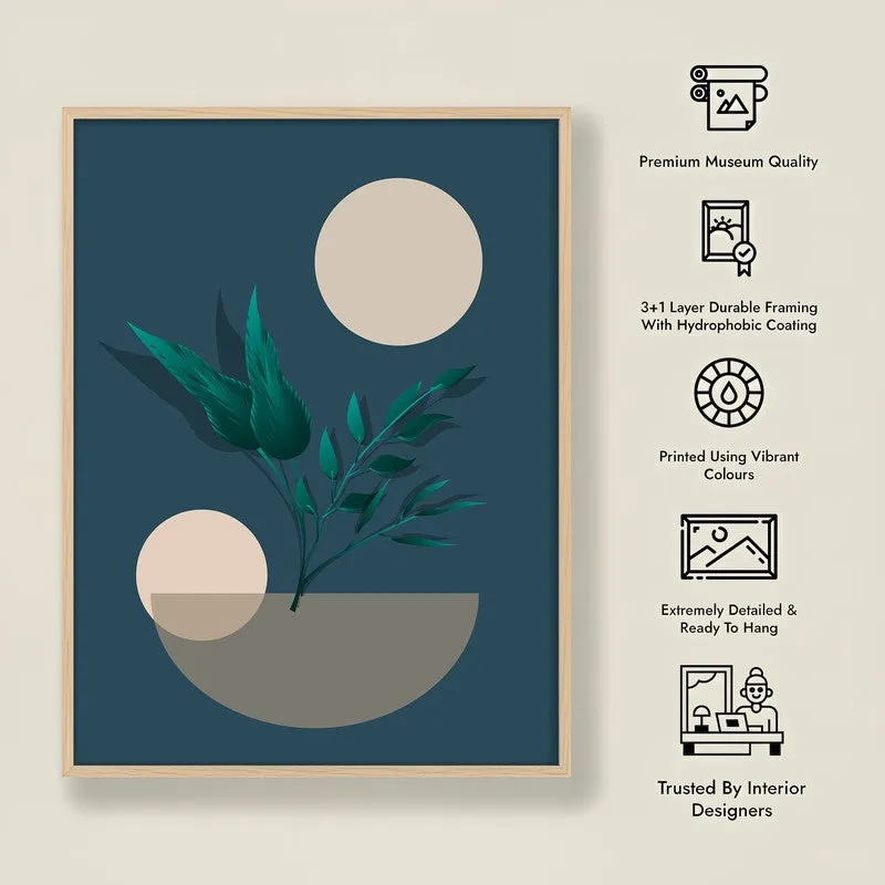 Verdantique Archival Canvas Wall Art - Natural Brown Frame media 8