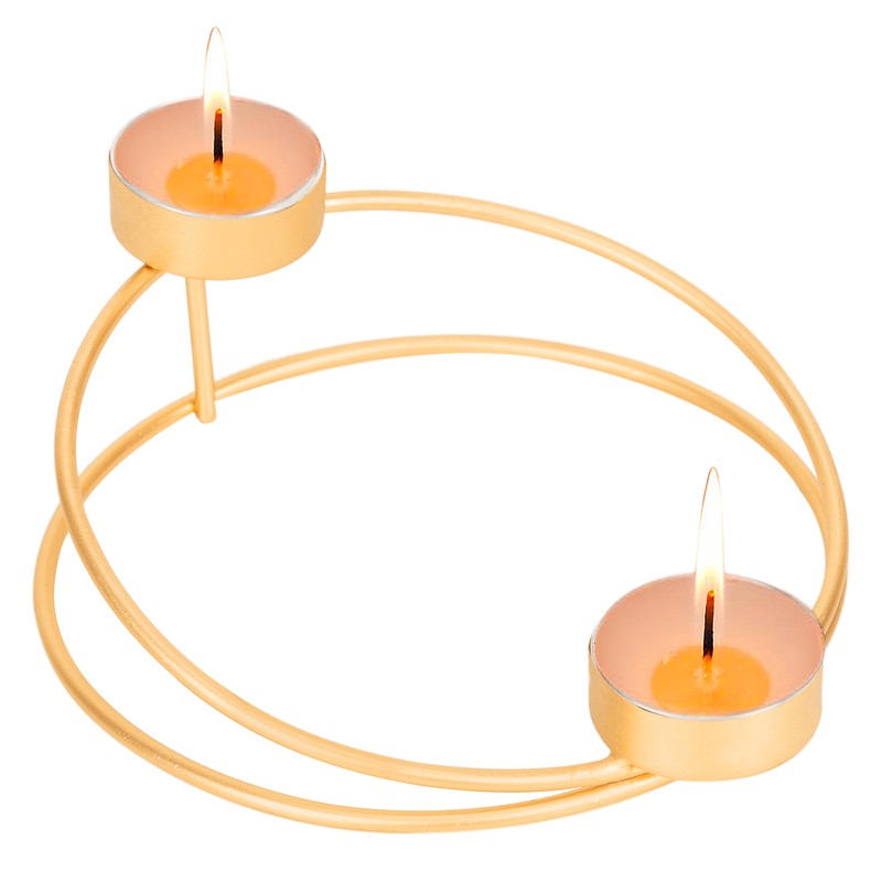 Halo Bloom Tea Light Candle Holder media 5