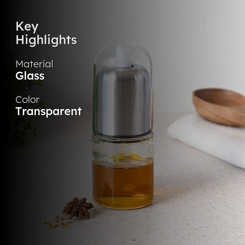 Fosto Transparent Oil Spray Dispenser - 260 ML media 2