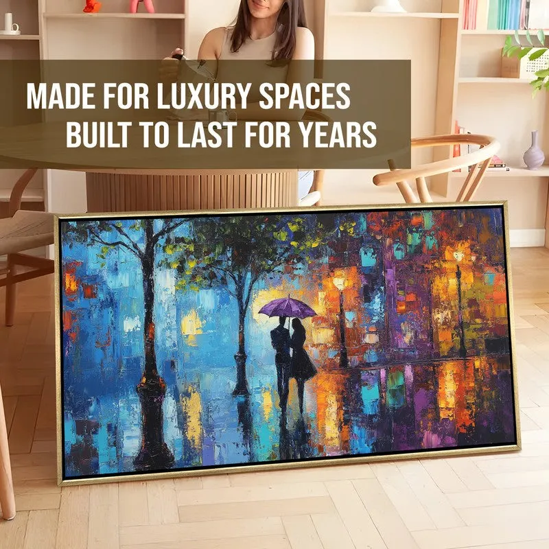 Nocturne Canvas Wall Painting With Frame media 7